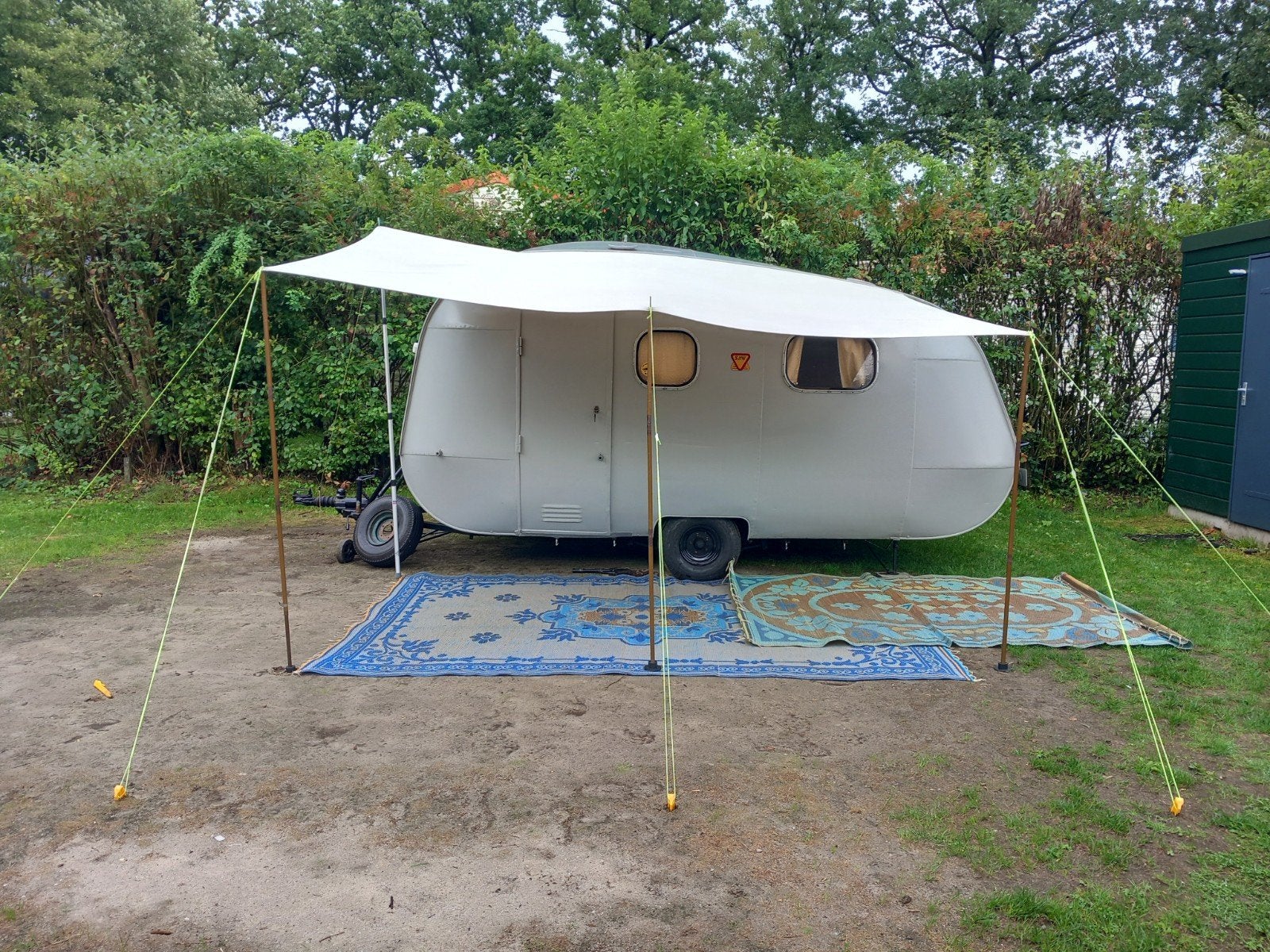 smv oldtimer caravan 1963, Caravans en Kamperen, Particulier, 500 - 750 kg, Koelkast