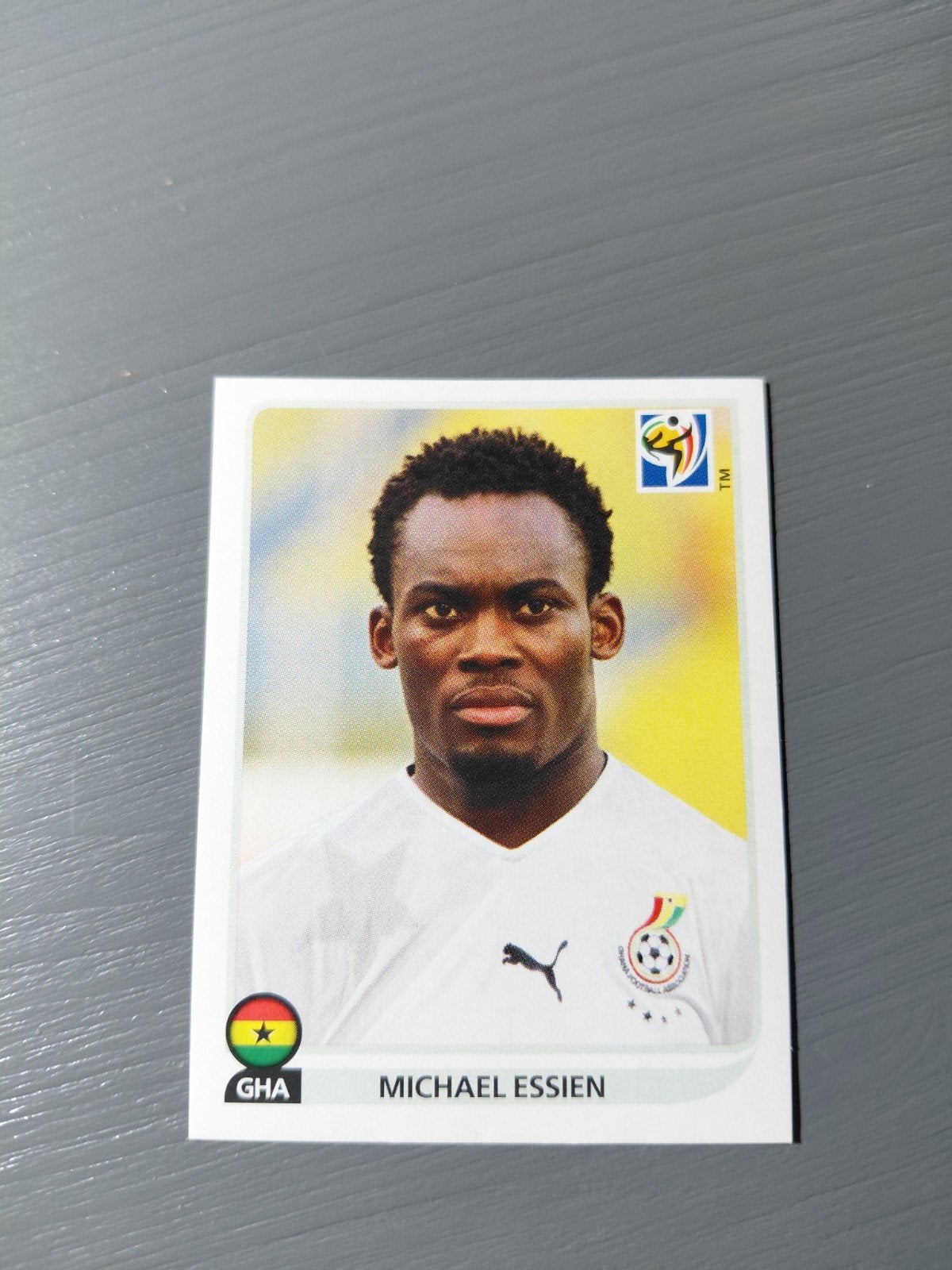 michael essien (ghana) panini wk 2010, Ophalen of Verzenden, Nieuw