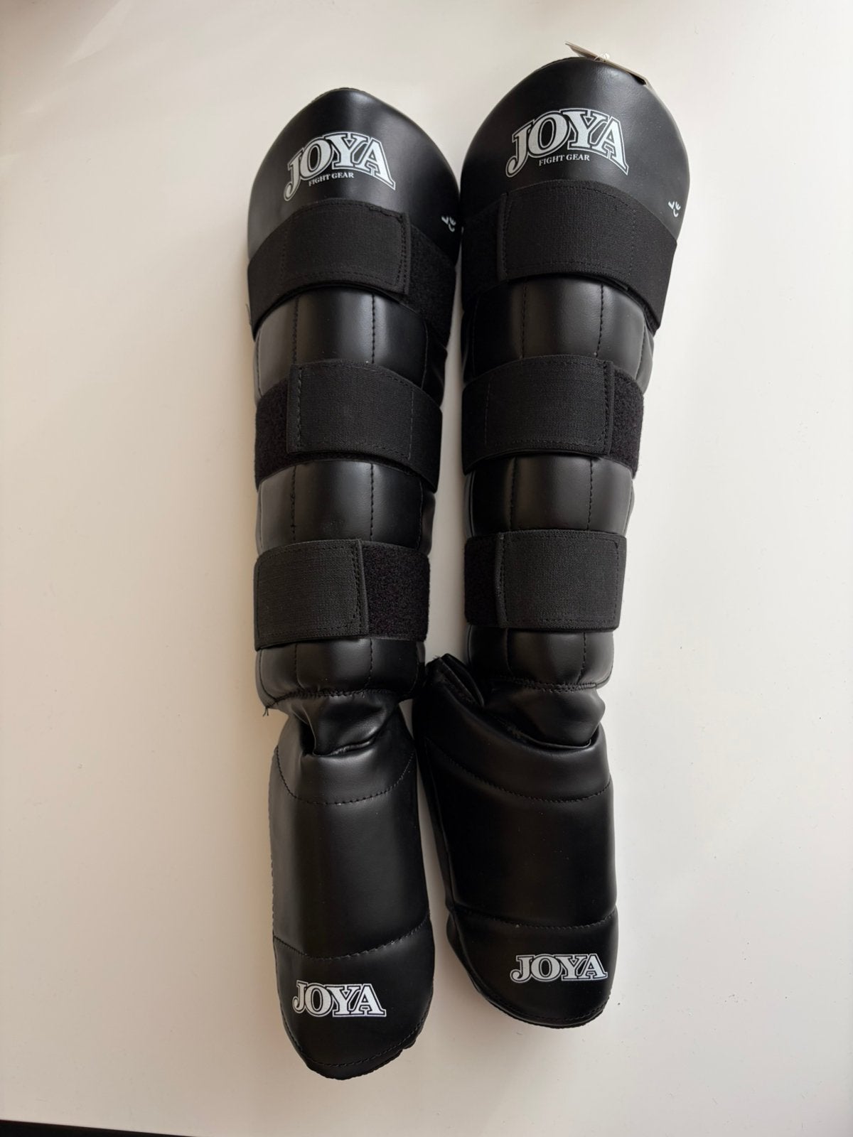 JOYA “PU DE LUXE” scheenbeschermers, maat L, Ophalen, Overige, Vechtsportbescherming, Nieuw