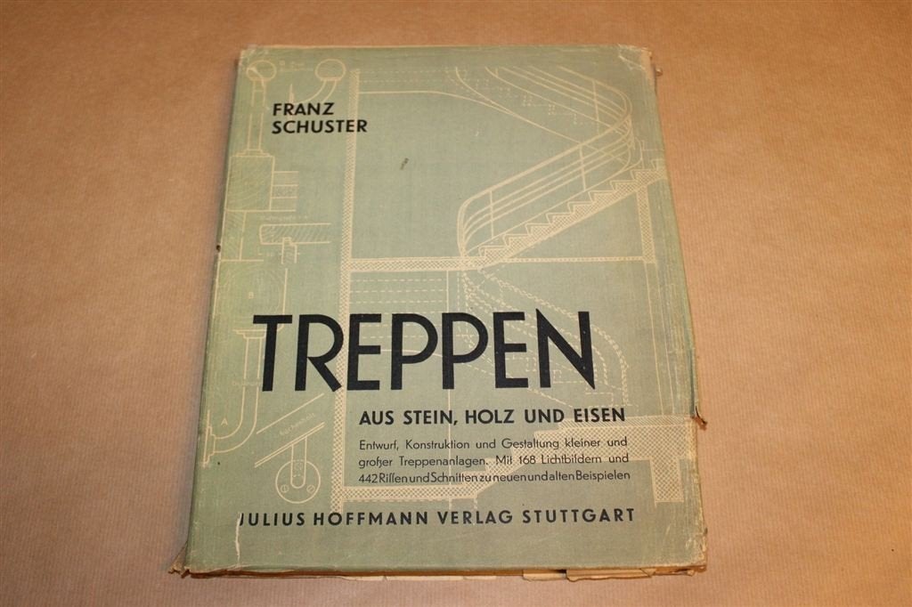Treppen aus Stein, Holz und Eisen — Trappenbouw 1964, Ophalen of Verzenden, Gelezen, Architecten