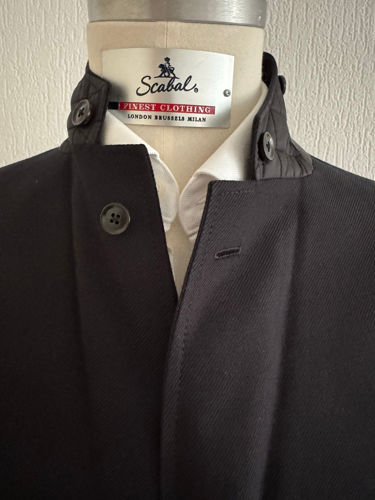Ermenegildo Zegna Jasje, Verzenden, Zo goed als nieuw, Maat 56/58 (XL), Zwart