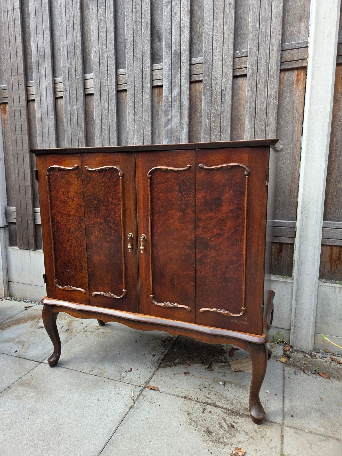 Vintage/antiek dressoirkast drankkast, Antiek en Kunst, Ophalen