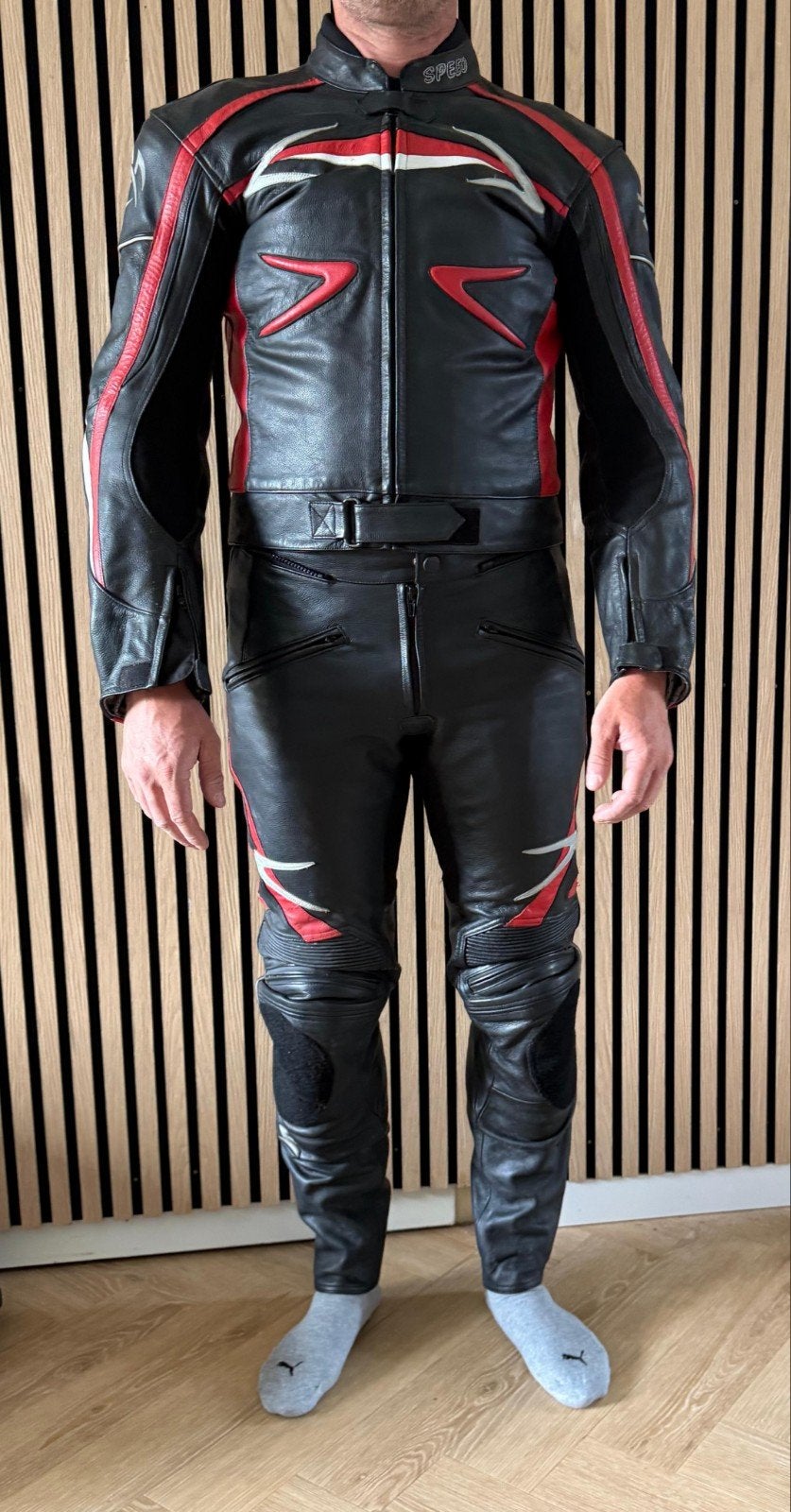 PROBIKER leren combipak (jas en broek) Maat 50, Motoren, Kleding | Motorkleding, Combipak, Heren, Nieuw zonder kaartje, Ophalen of Verzenden