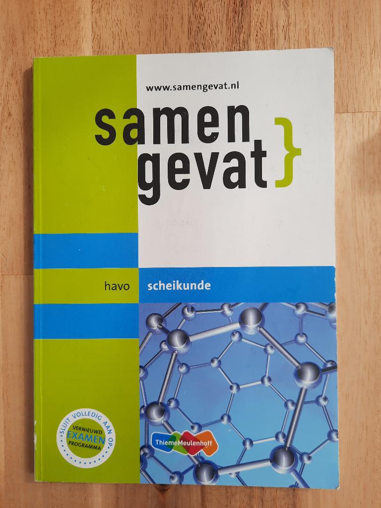 Samengevat boeken diverse vakken examen voorbereiding HAVO, Ophalen, Beta, Nieuw, Overige niveaus
