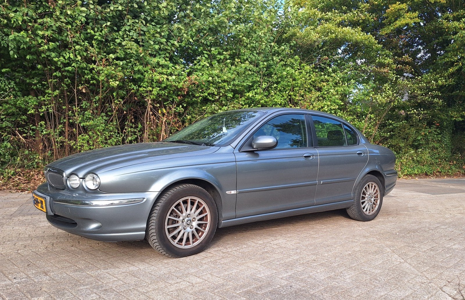 Jaguar X-Type 2.0 V6 2004 Grijs, Voorwielaandrijving, Stof, 716 kg, Zwart