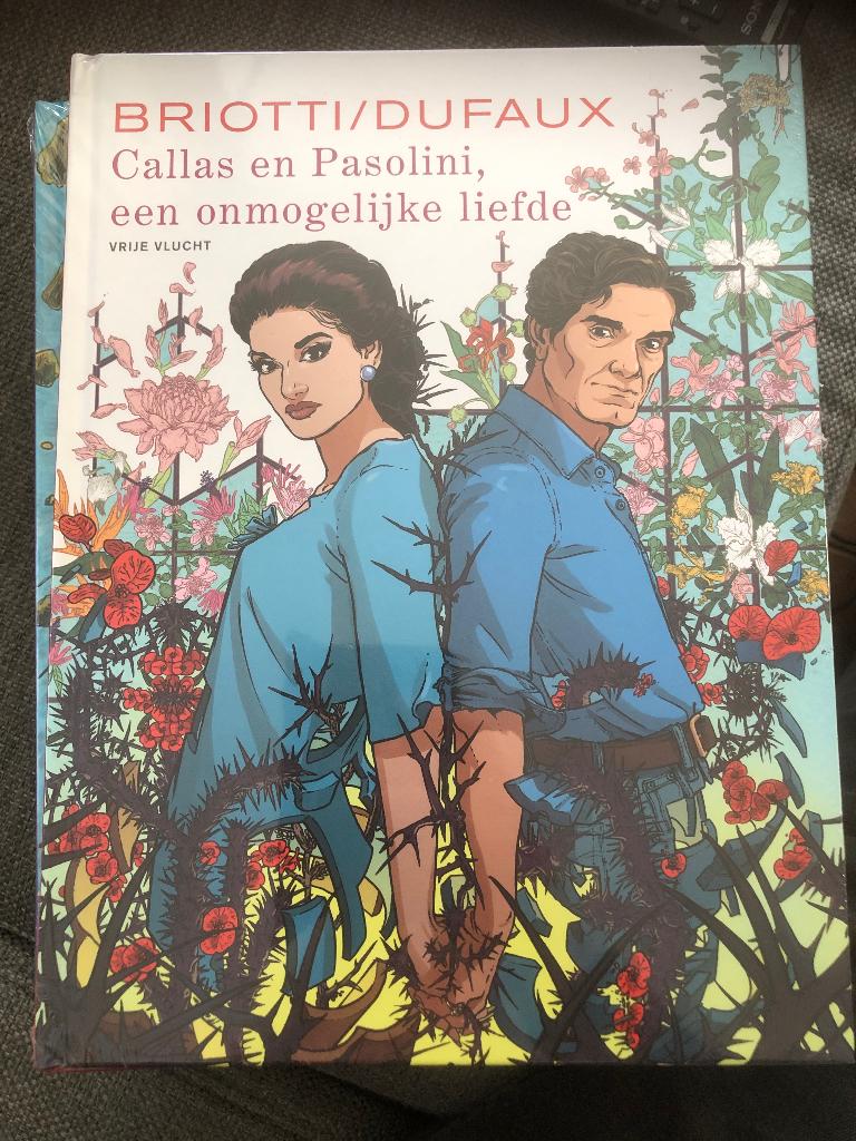 een onmogelijke liefde callas en pasolini dufaux hc c12, Eén stripboek, Ophalen of Verzenden, Zo goed als nieuw
