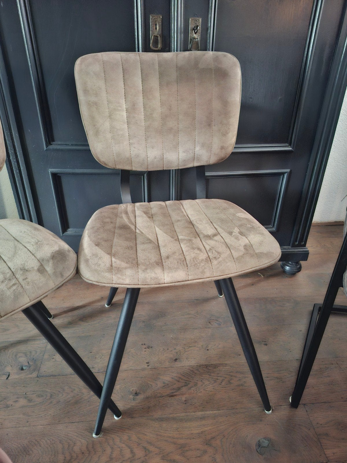 Comfortabele eetkamerstoelen - Set van 3,mogen ook per stuk, Huis en Inrichting, Ophalen, Gebruikt, Overige kleuren, Drie
