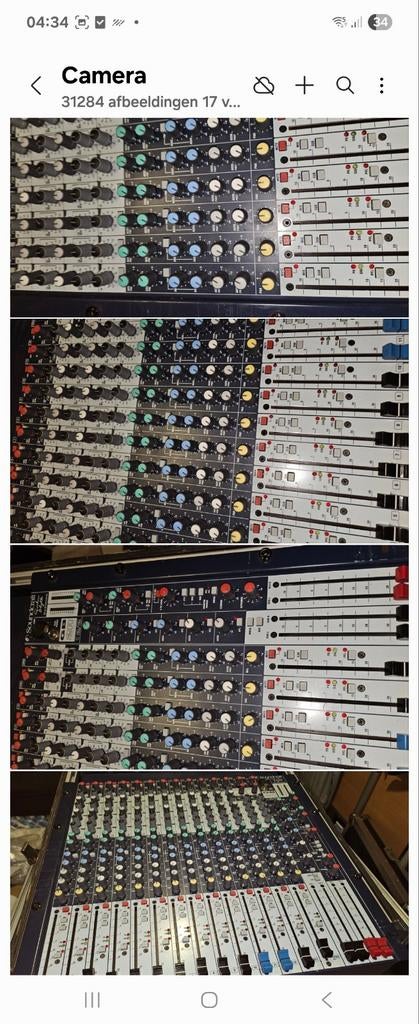 Soundcraft GB 2r  12 -2, Ophalen, Zo goed als nieuw, 10 tot 20 kanalen, Microfooningang