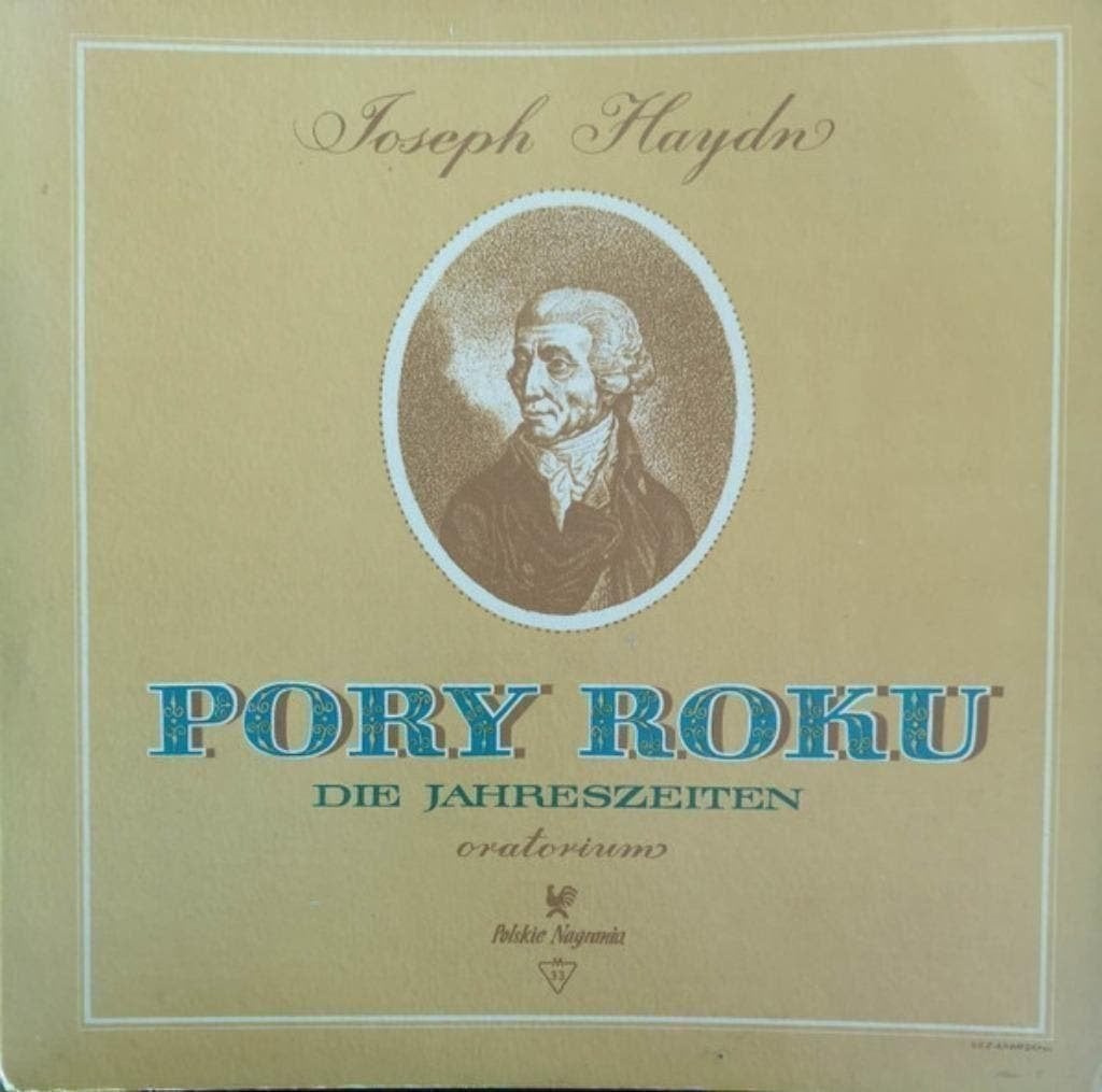 Joseph Haydn Pory Roku - Die Jahreszeiten (Oratorium) 3LP, Kamermuziek, Ophalen of Verzenden, Zo goed als nieuw, 12 inch