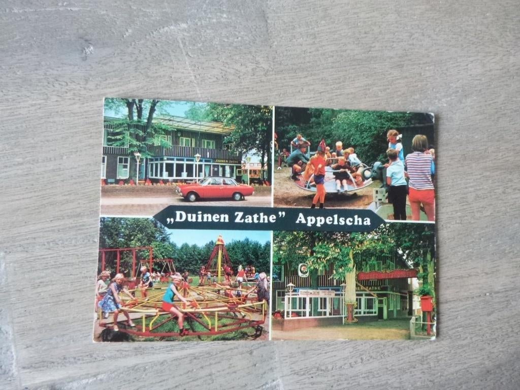 Appelscha, Duinen Zathe speeltuin/auto 1969, Verzenden, 1960 tot 1980, Gelopen