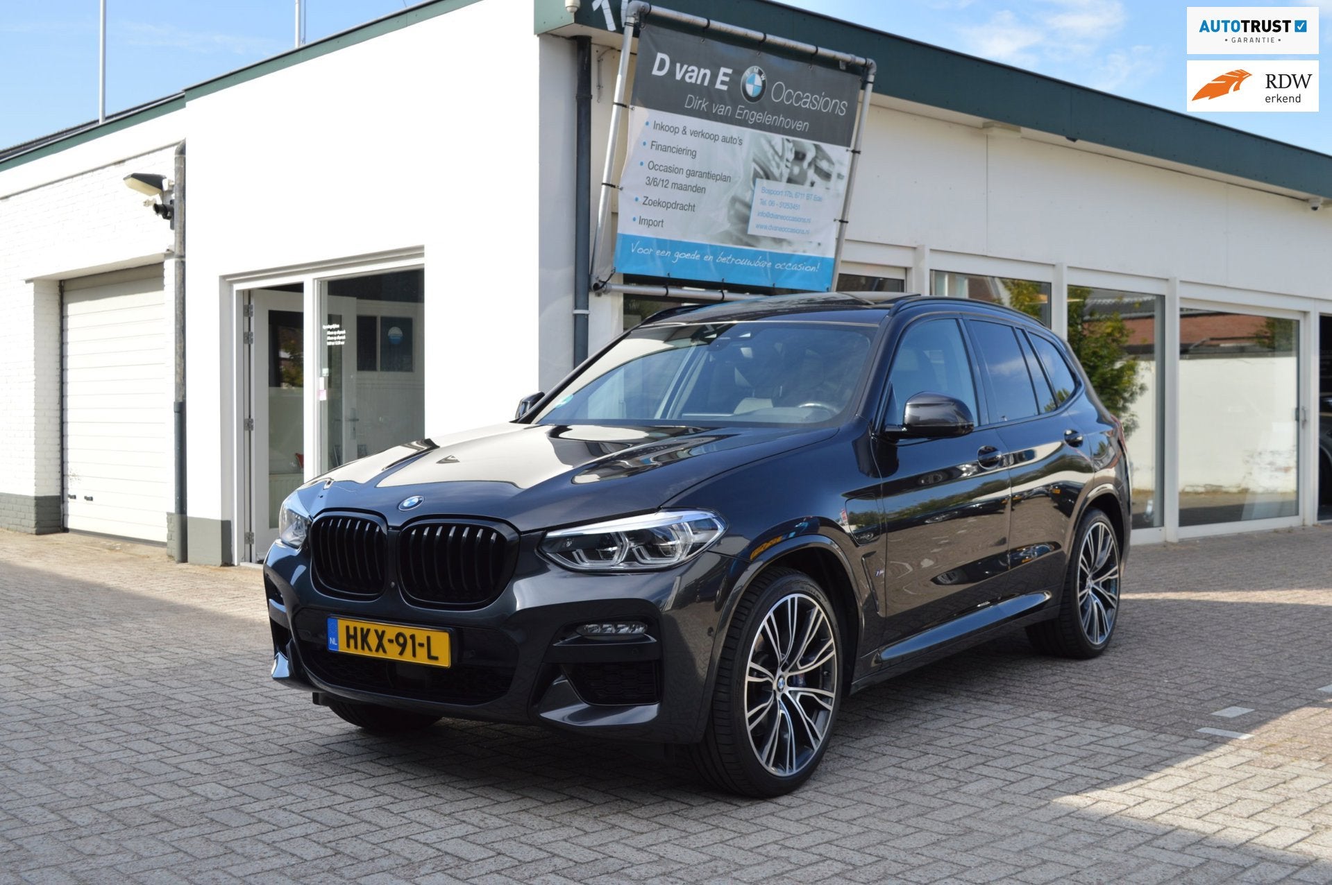 BMW X3 XDrive30e M Pakket High/Pano/21"/Trekhaak, Auto's, Gebruikt, 4 cilinders, 2000 kg, Bedrijf
