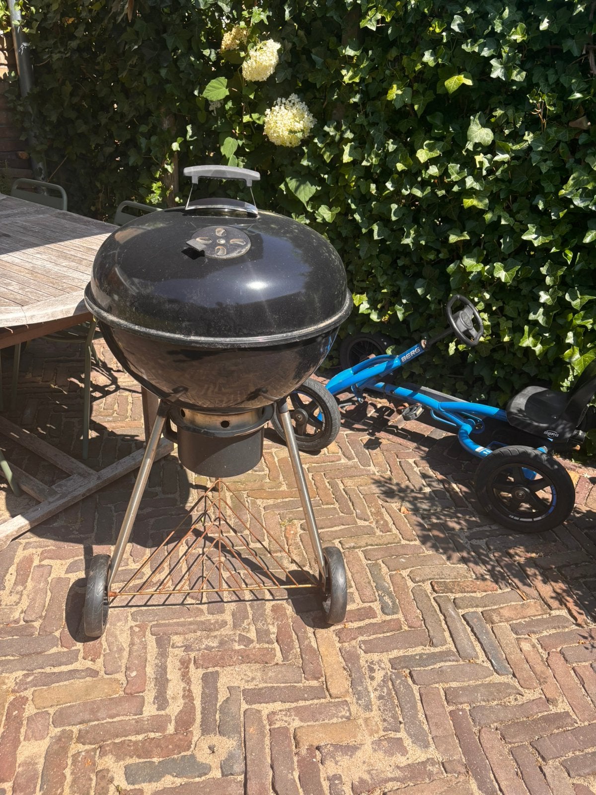 Barbecue voor groot gezelschap, Ophalen, Gebruikt
