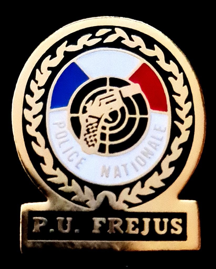 P.U. Frejus Police Nationale pin, Verzenden, Nieuw, Overige onderwerpen, Speldje of Pin