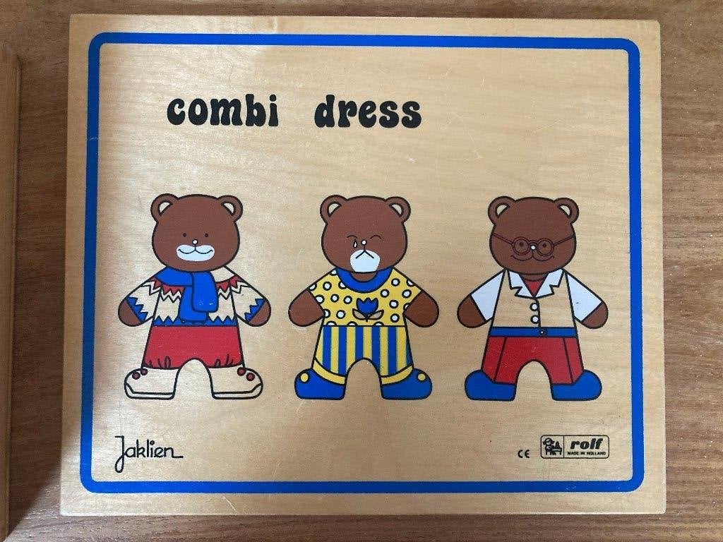 ROLF combi dress puzzle, 2 tot 4 jaar, 10 tot 50 stukjes, Ophalen of Verzenden, Zo goed als nieuw