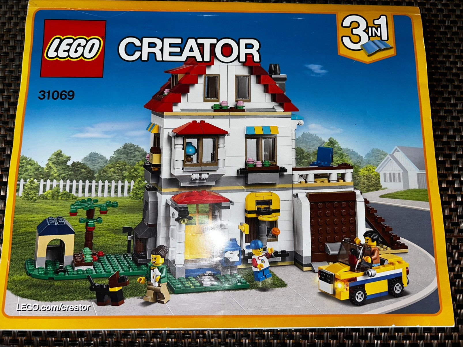 Lego Creator 31069 3in 1 compleet Modulaire Familievilla, Ophalen of Verzenden, Zo goed als nieuw