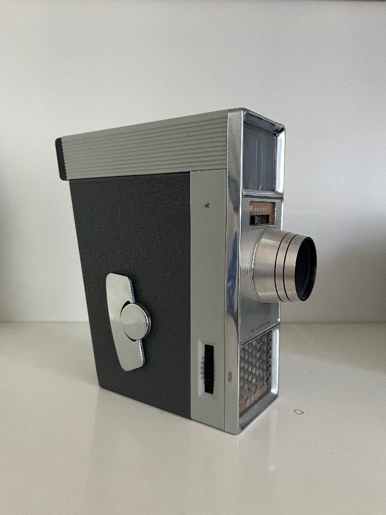 Vintage Dubbel-8 filmcamera Meopta A8G, Ophalen, 8mm, Camera