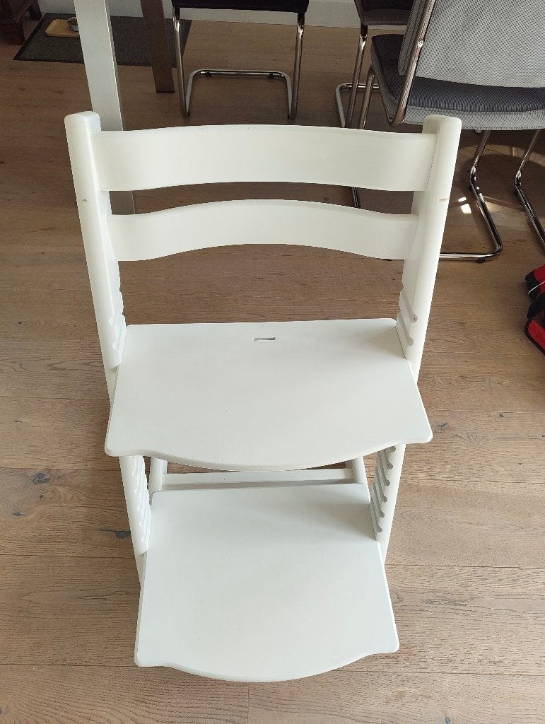 Stokke trip trap stoel, Kinderen en Baby's, Kinderstoelen, Ophalen, Gebruikt, Meegroeistoel