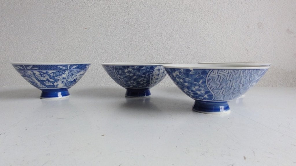 Kommetjes, Chinees, antiek 4 stuks, Ophalen of Verzenden