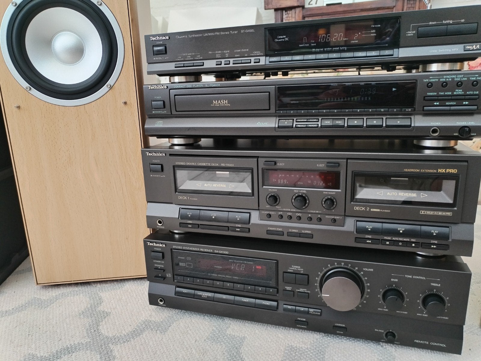 Technics stereo, Ophalen
