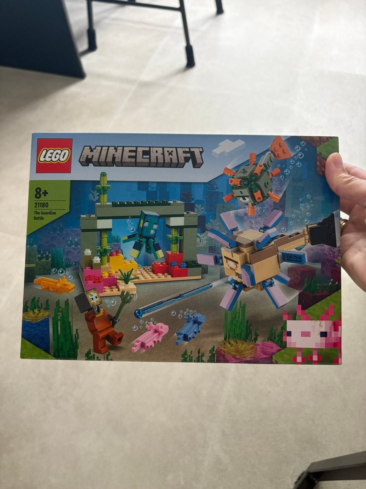 Nieuw lego minecraft, Ophalen, Zo goed als nieuw