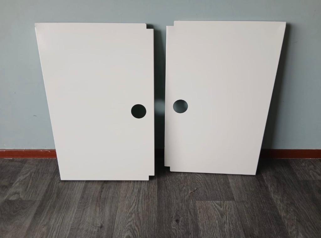 IKEA PS lockerkast onderplaten goede staat., Ophalen of Verzenden, Gebruikt, Wit glans licht metaal