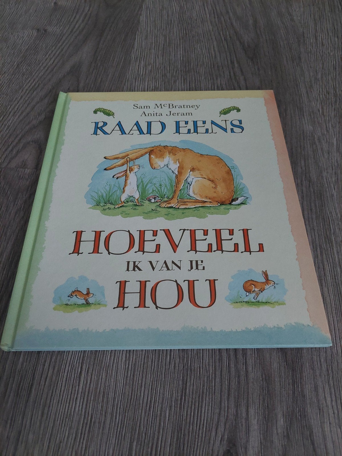 RAAD EENS HOEVEEL IK VAN JE HOU, Ophalen of Verzenden, Nieuw, Sam McBratney, Prentenboek