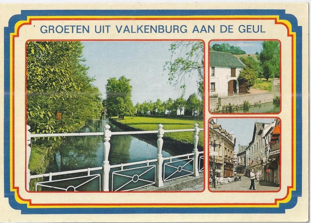 Kr2266 ansichtkaart groeten uit valkenburg aan de geul, Ophalen of Verzenden, 1980 tot heden, Gelopen, Limburg