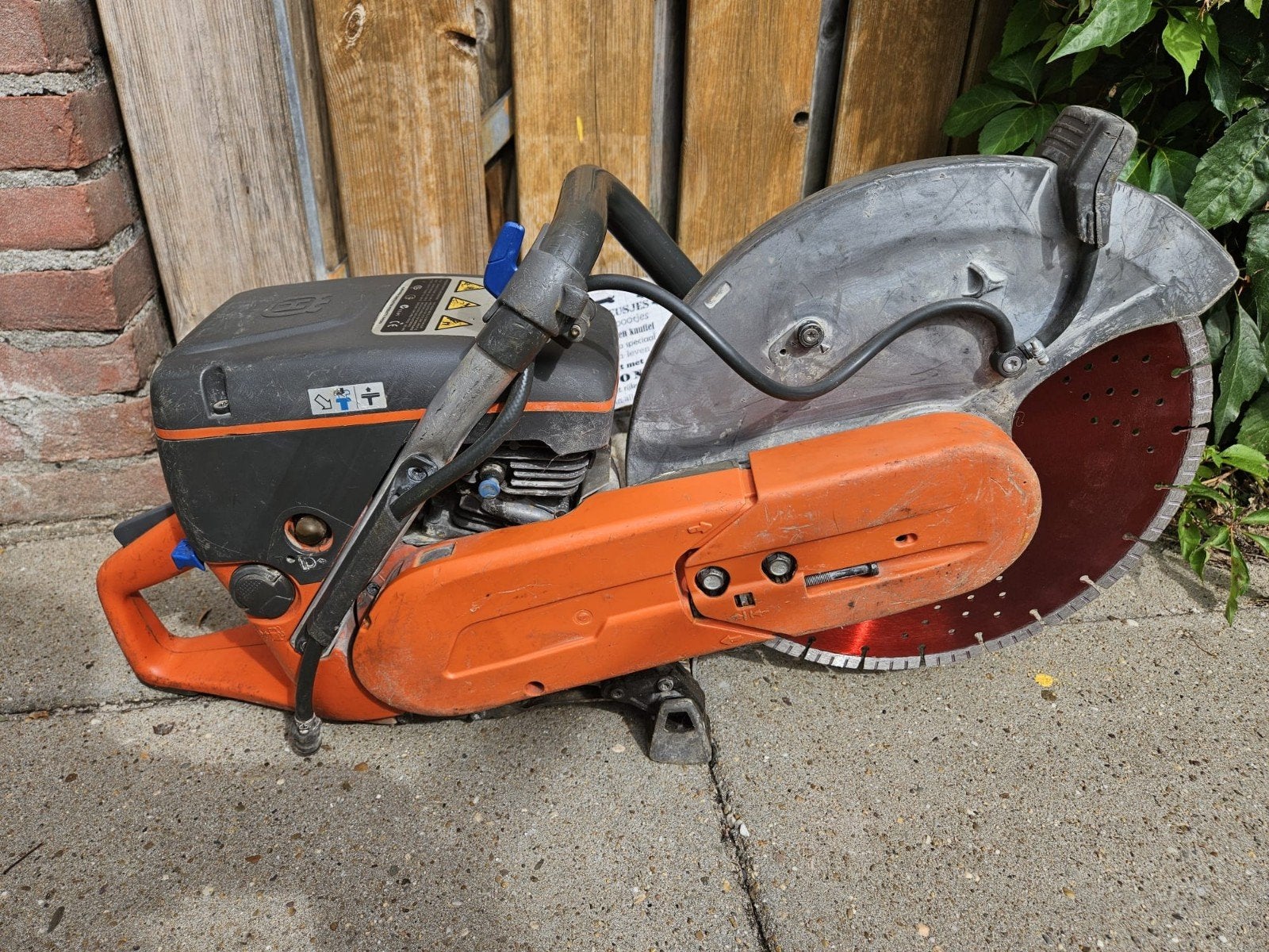 Husqvarna K760 bandenzaag met nieuw diamantblad, Ophalen, Gebruikt, Overige typen, Husqvarna
