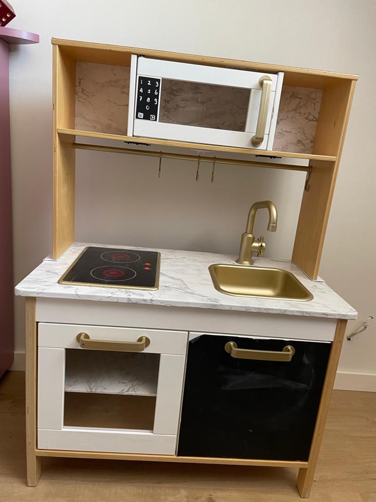 Gepimpte ikea speekeuken met veel accessoires, Ophalen, Gebruikt, Hout, Speelkeuken