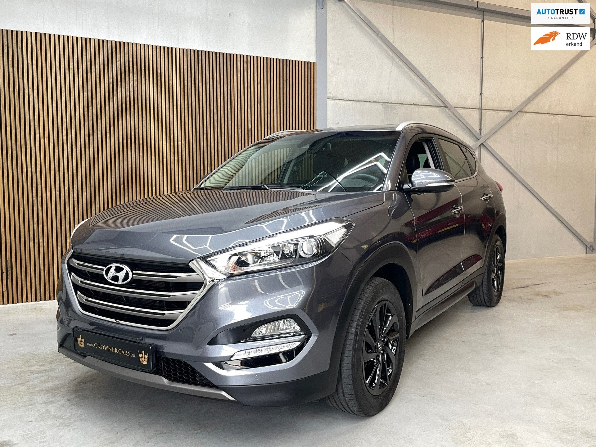 Hyundai Tucson 1.6 T-GDi Premium 4WD | AUTOMAAT | LEER | LED, Auto's, Dealer onderhouden, 135 pk, Gebruikt, 4 cilinders