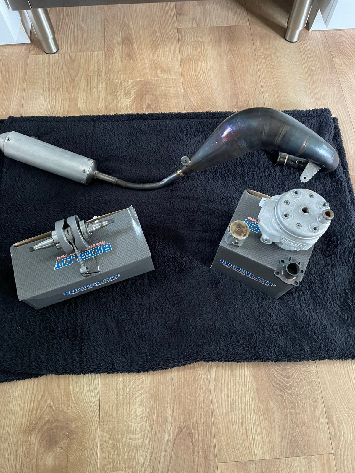 DERBI 50cc Bidalot set up, Fietsen en Brommers, Ophalen of Verzenden, Zo goed als nieuw, Uitlaat