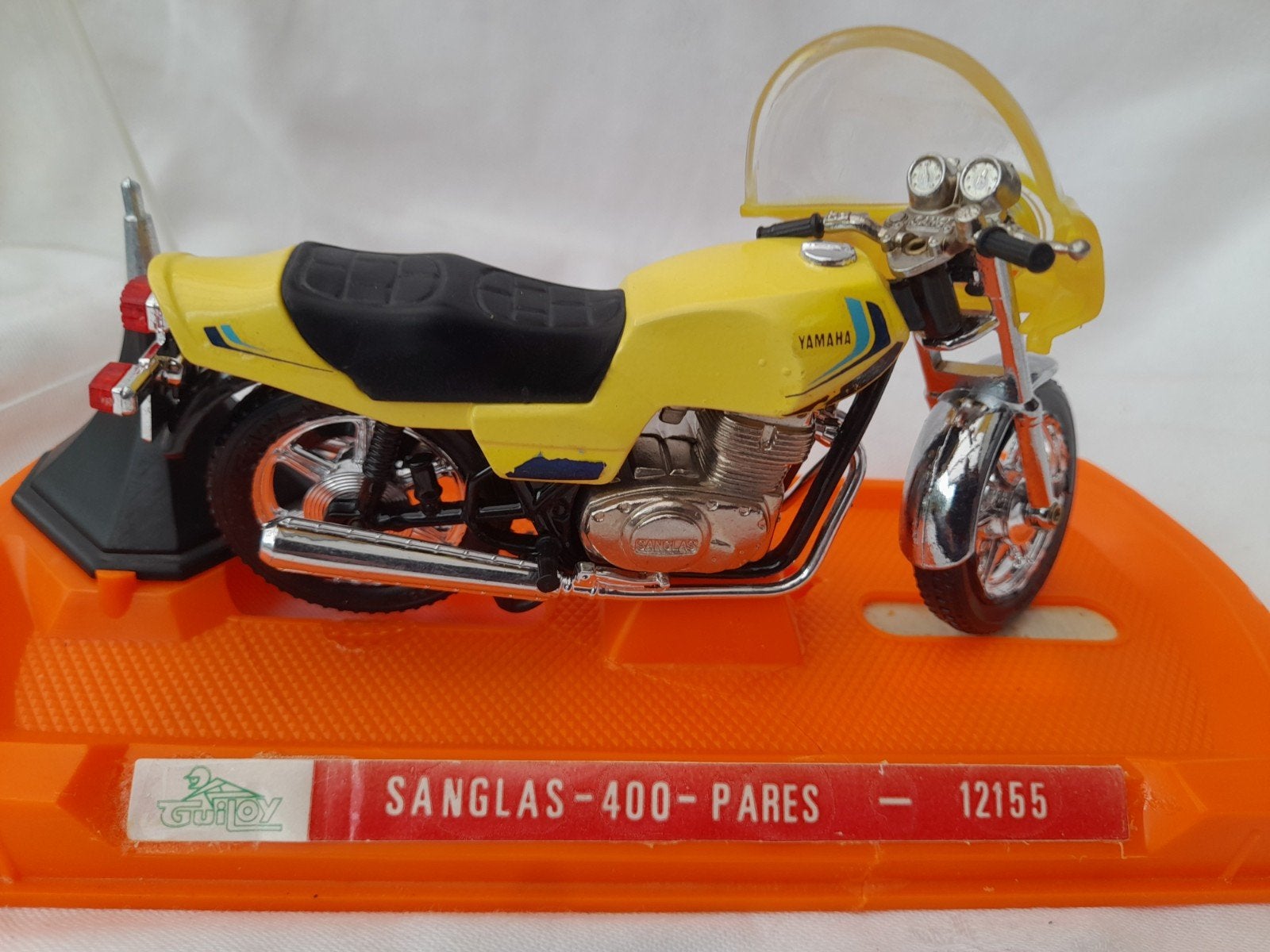 Guitoy Sanglas 400 Pares Yamaha Motorfiets Model 12155, Ophalen of Verzenden, Gebruikt, Auto