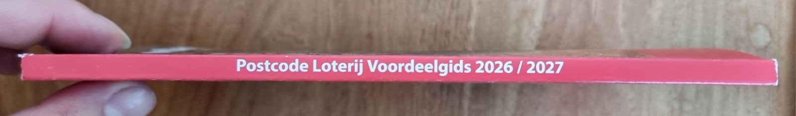 Postcodeloterij Voordeelgids 2026-2027 - NIEUW en compleet, Drie personen of meer