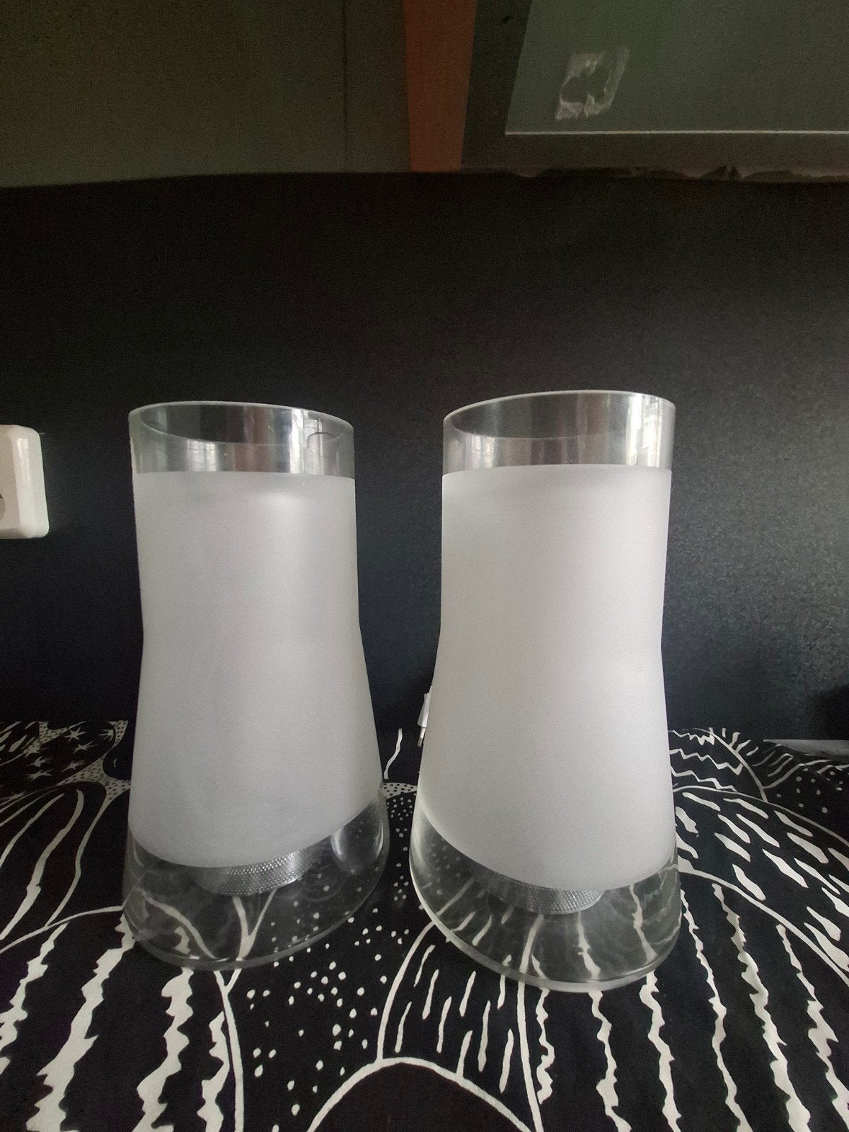Schitterende set design lampen handgeblazen, Ophalen of Verzenden, Zo goed als nieuw