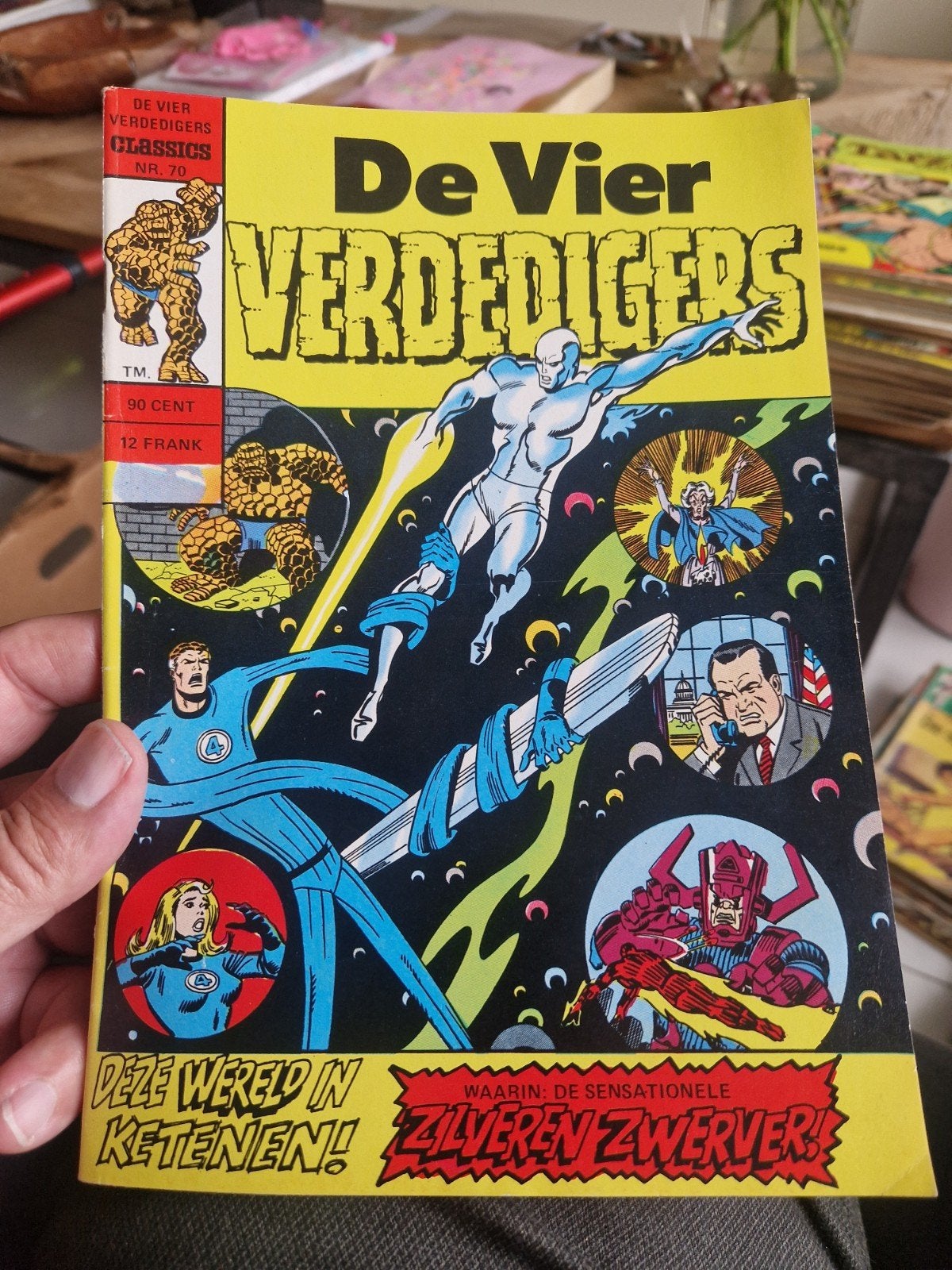 De Vier Verdedigers Classics nr. 70 - Zilveren Zwerver, Boeken, Gelezen, Eén stripboek, Ophalen of Verzenden, Williams Nederland