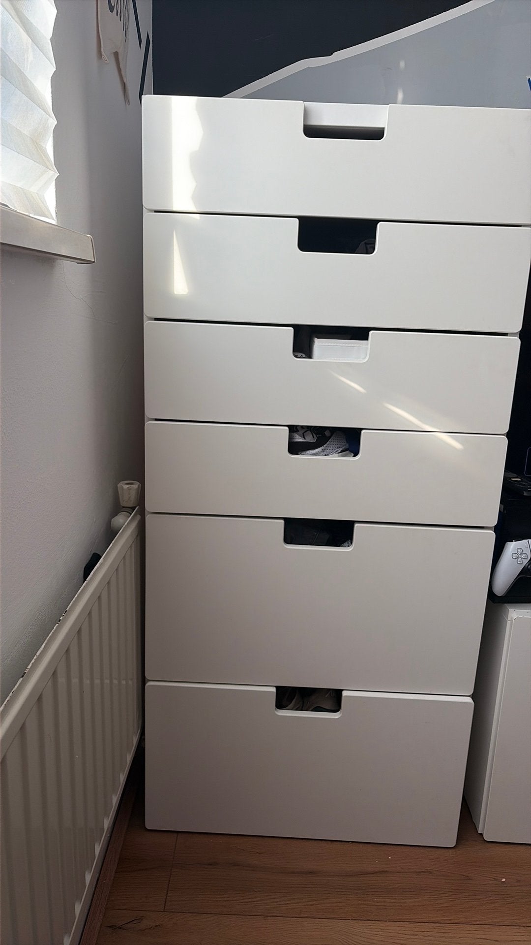 Ikea ladekast wit, Huis en Inrichting, Kasten | Ladekasten, Ophalen, 50 tot 100 cm, Zo goed als nieuw, 3 of 4 laden