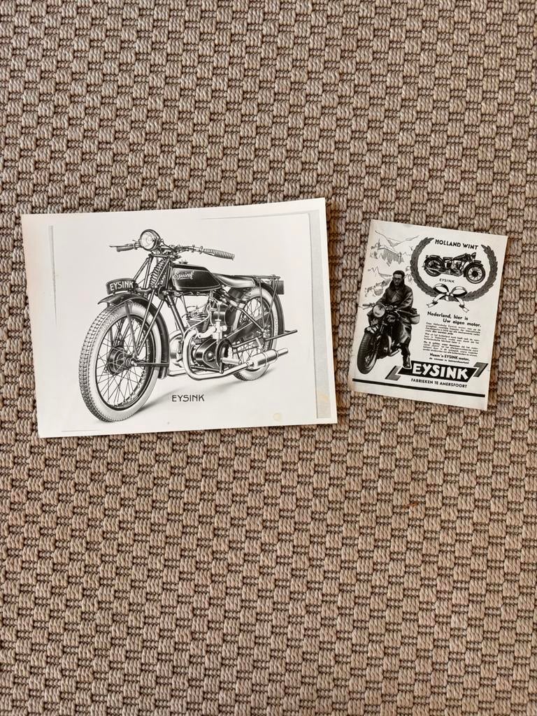Eysink plaatjes, Motoren, Ophalen of Verzenden