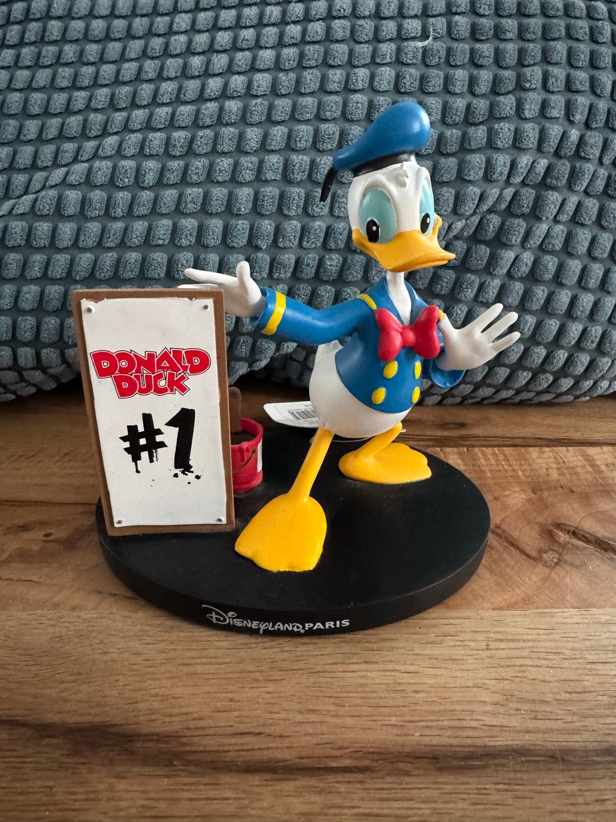 Disney Donald Duck #1 Beeldje - Origineel Disneyland Parijs, Verzamelen, Disney, Ophalen of Verzenden, Donald Duck, Zo goed als nieuw