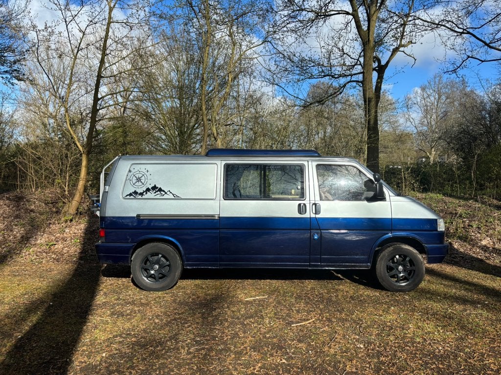 Verlengde Vw camper 1994 (stuurbekr, APK 2028, Roestvrij), Caravans en Kamperen, Campers, Volkswagen, Tot en met 2, Particulier