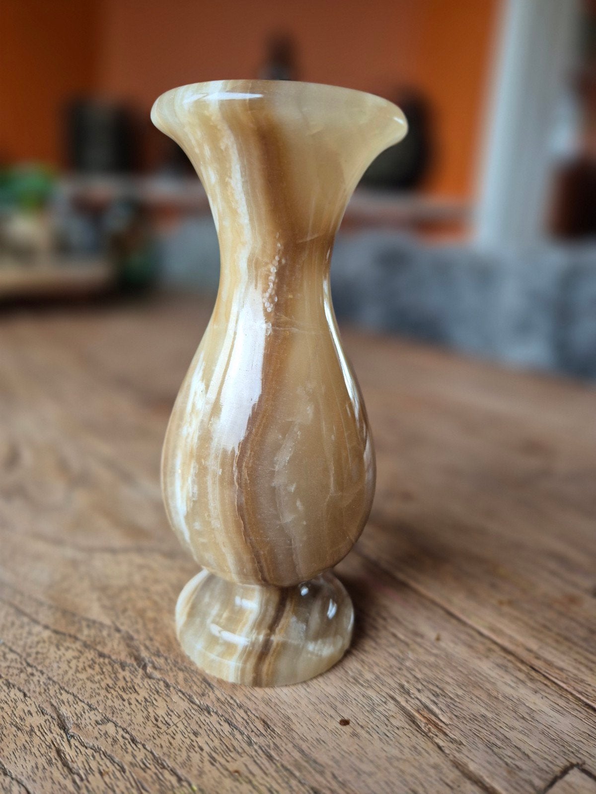 onyx vaas, Antiek en Kunst, Antiek | Vazen, Ophalen of Verzenden