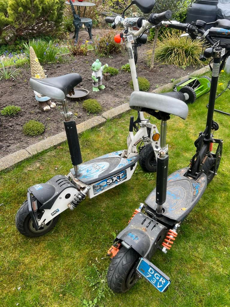 Elektrische step met kenteken - SXT, Fietsen en Brommers, Ophalen, Gebruikt, Elektrische step (E-scooter)