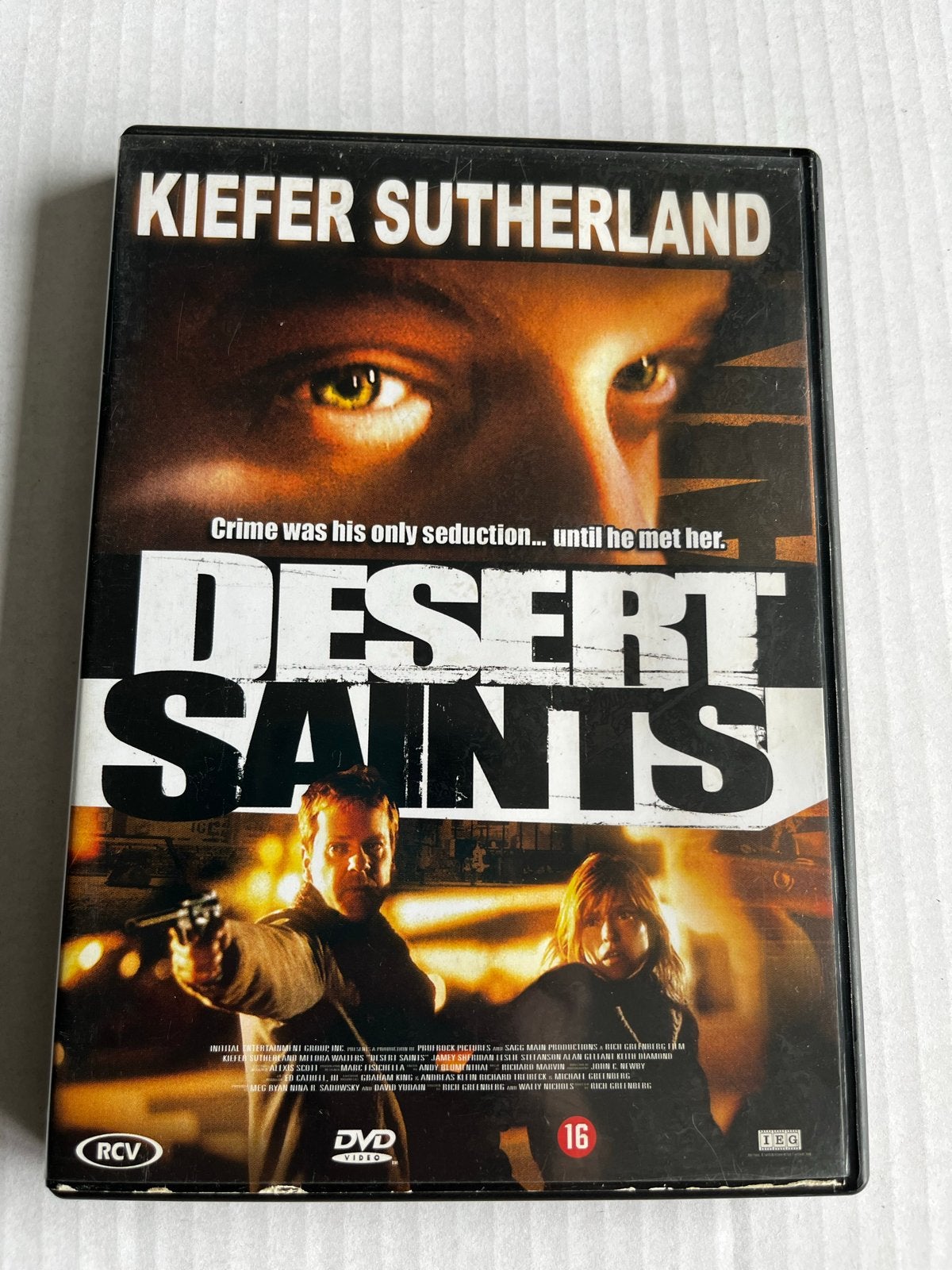 Desert Saints DVD - Kiefer Sutherland, Vanaf 16 jaar, Nederlands, Actiethriller, Ophalen of Verzenden