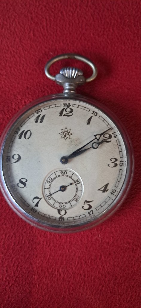 Junghans zakhorloge jaren 30, Overige merken, Zakhorloge, Staal, 1900 tot 1930