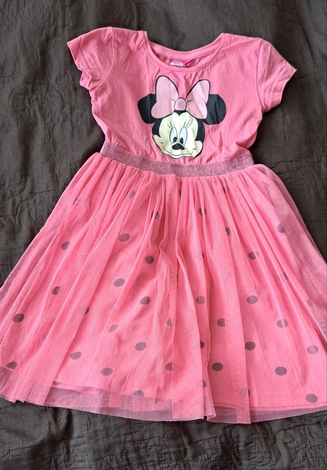 Roze jurk met Mickey Mouse, maat 116, Kinderen en Baby's, Carnavalskleding en Verkleedspullen, Ophalen of Verzenden, Zo goed als nieuw