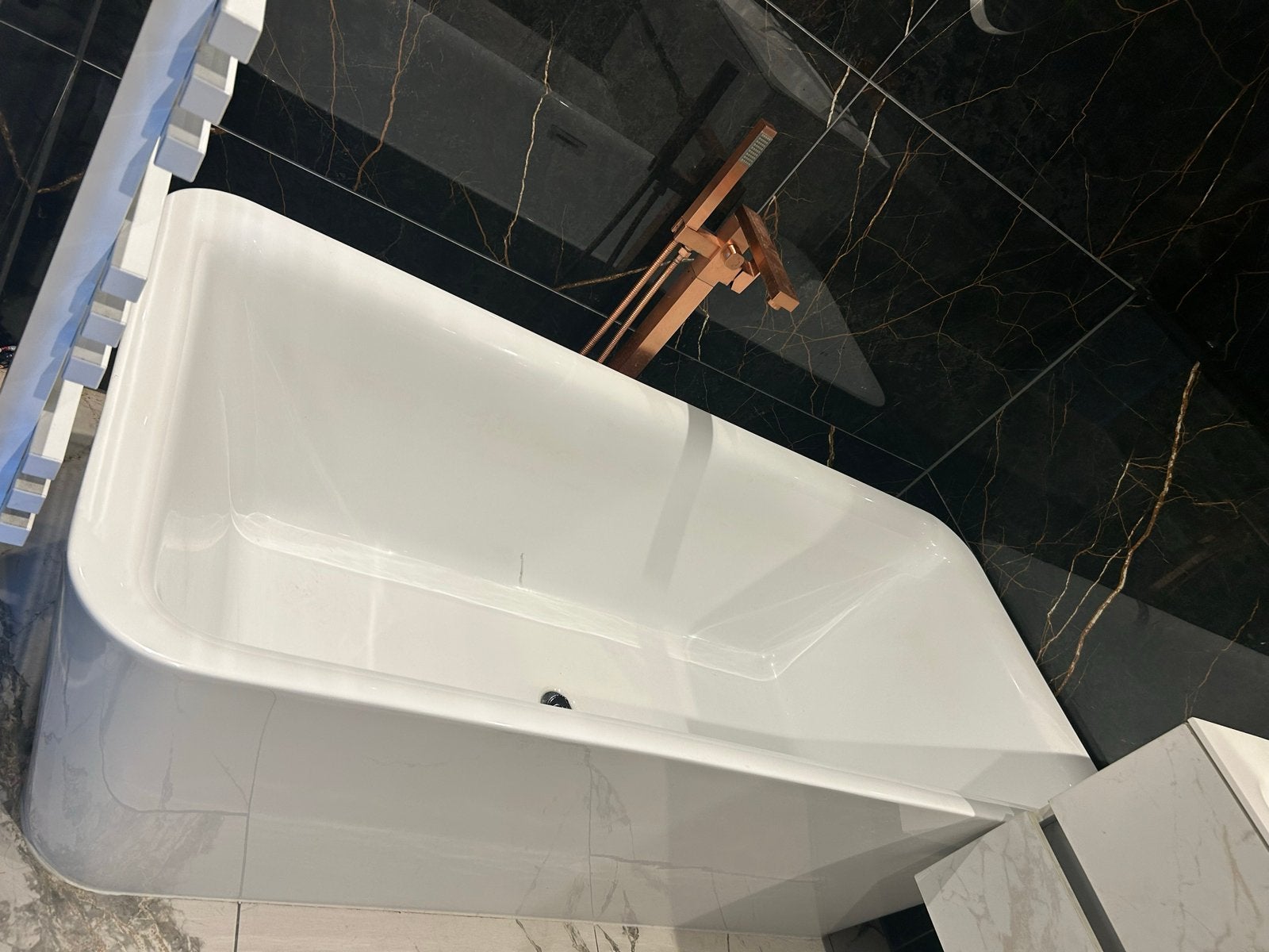 Modern wit bad, Doe-het-zelf en Verbouw, Sanitair, Ophalen, Gebruikt, Bad