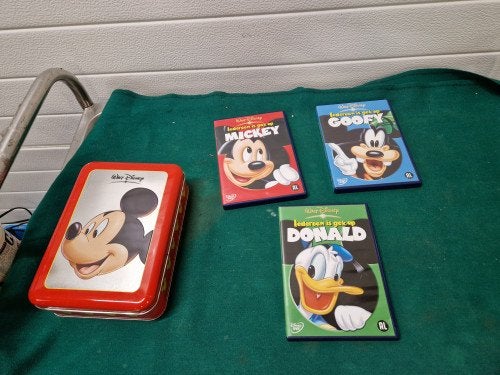 Dvd’s walt disney in blik, Ophalen of Verzenden