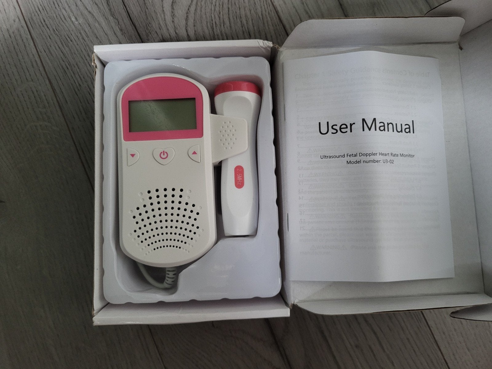 Draagbare Foetale Doppler - Monitor de hartslag van je, Ophalen of Verzenden, Zo goed als nieuw