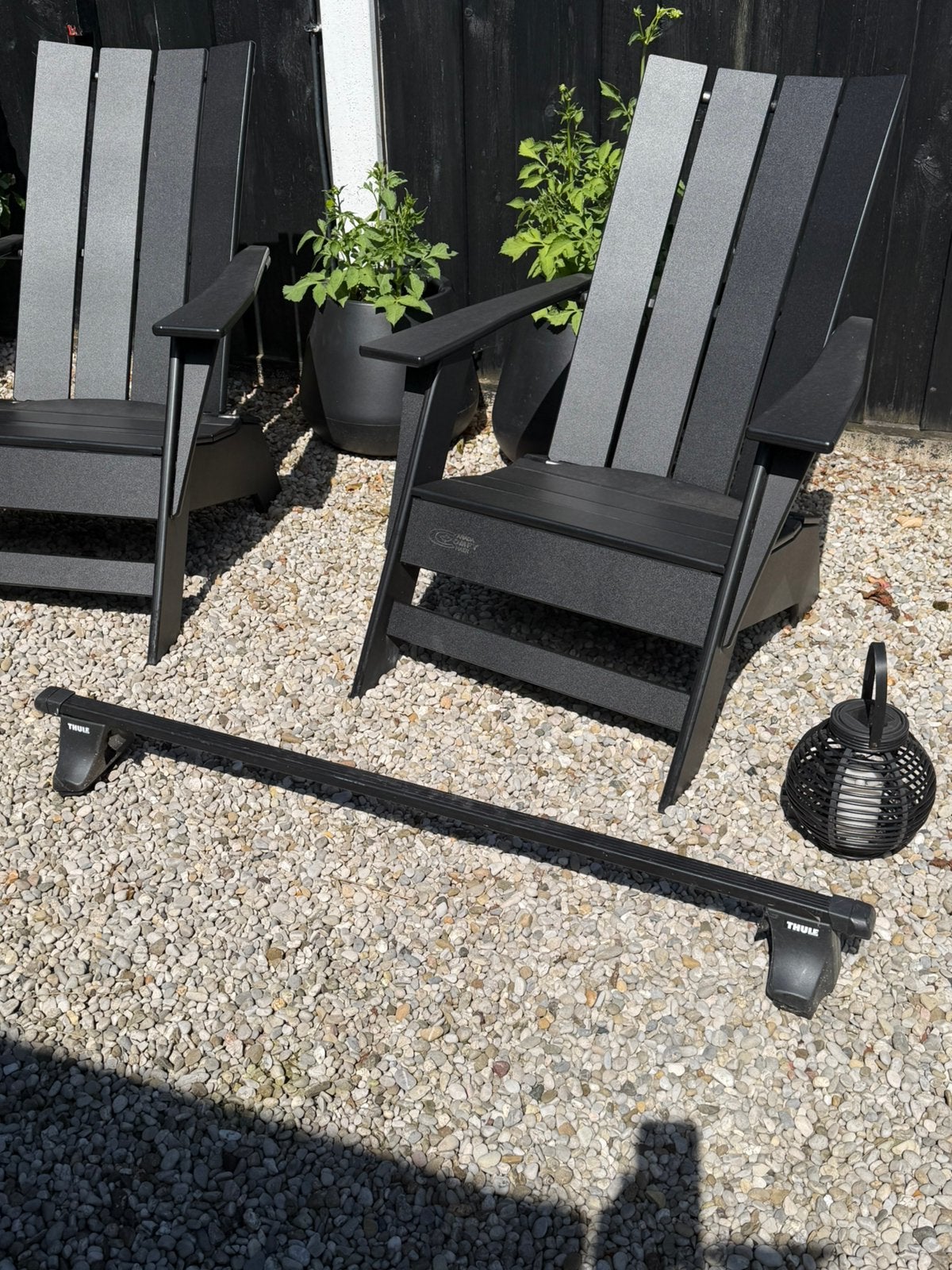 Thule dakdragers 2 stuks, Ophalen, Gebruikt
