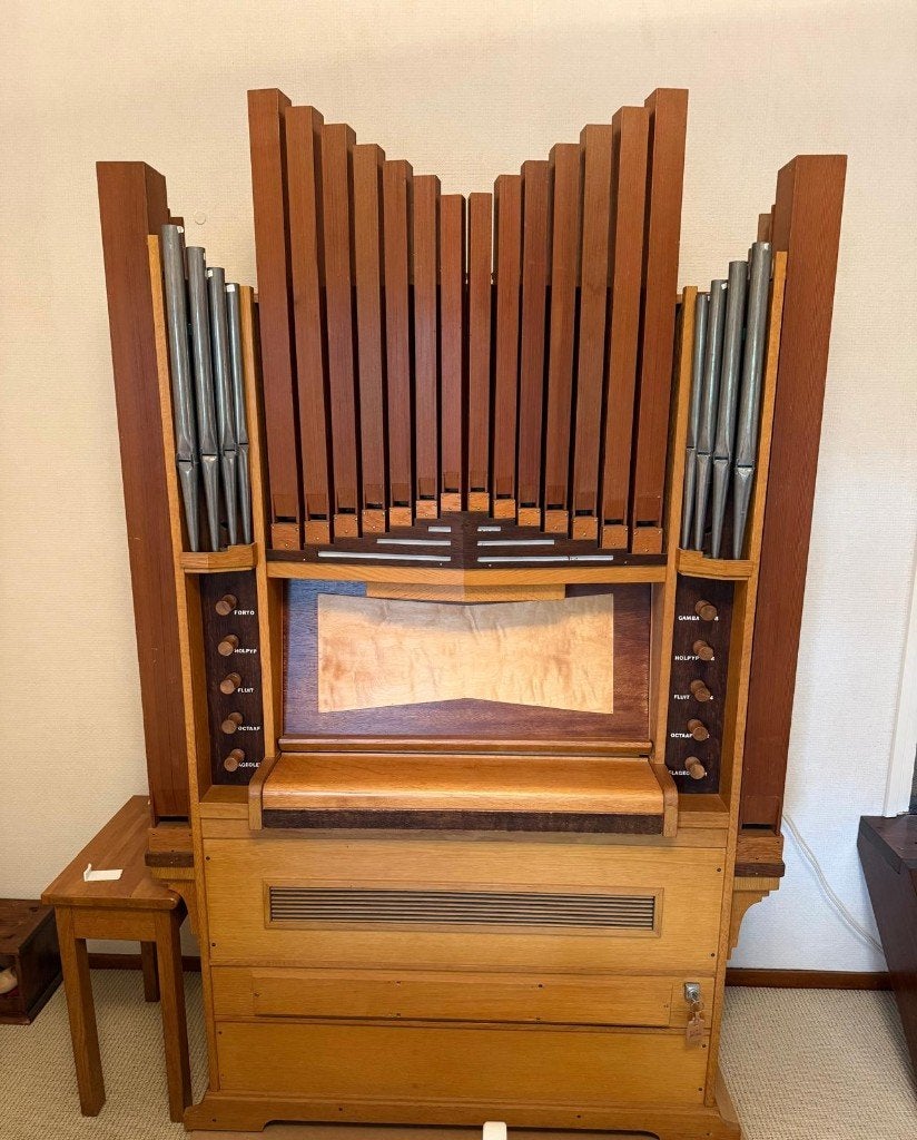 Meganisch pijporgel, Muziek en Instrumenten, Ophalen, Zo goed als nieuw, 1 klavier, Orgel