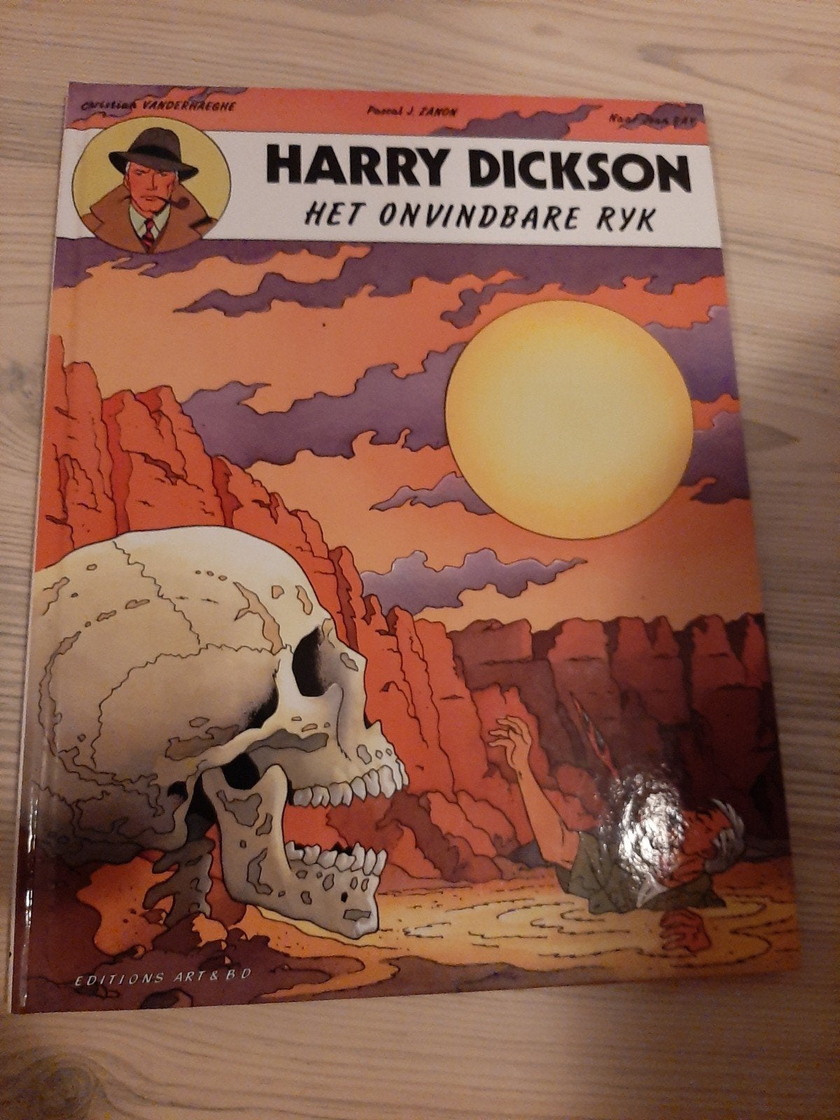 Harry Dickson - Het Onvindbare Rijk (hardcover), Eén stripboek, Ophalen of Verzenden, Zo goed als nieuw, Christian Vanderhaeghe
